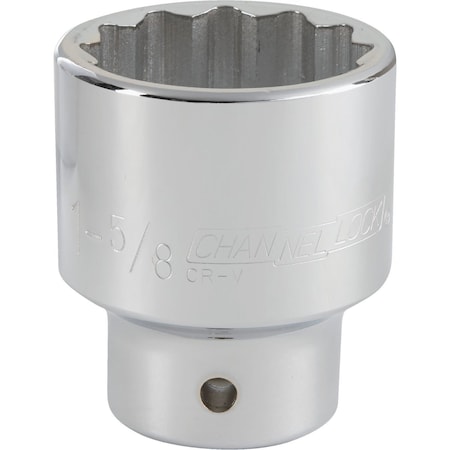 Channellock 3/4 In. Drive 1-5/8 In. 12-Point Shallow Standard Socket 309060